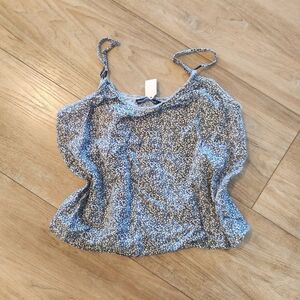 Abercrombie & Fitch Navy Floral Camisole